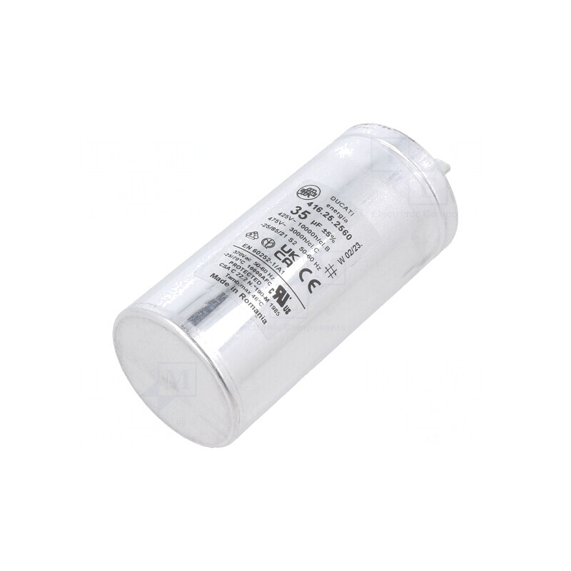 Condensator de Funcționare 35uF 425VAC pentru Motoare | Electronic-mag.ro | Componente Electronice