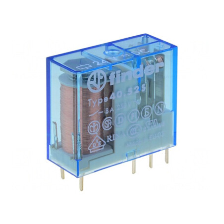 Releu Electromagnetic DPDT 24VDC 15A | Electronic-mag.ro | Componente Electronice