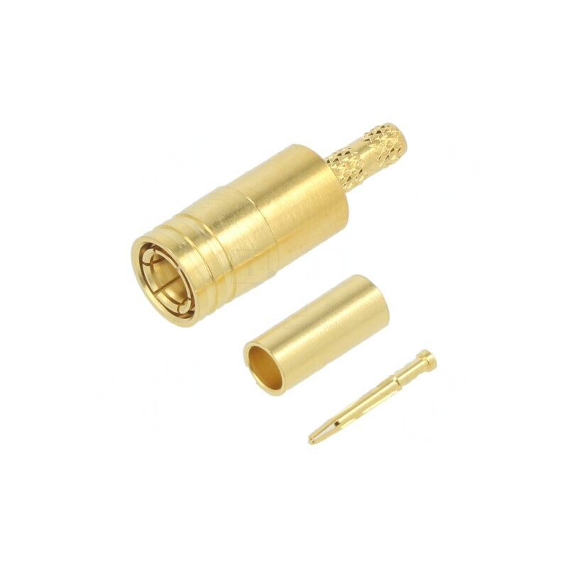 Conector SMB STR Plug Crimp RG174/188/316 50 Ohm | Electronic-mag.ro | Componente Electronice