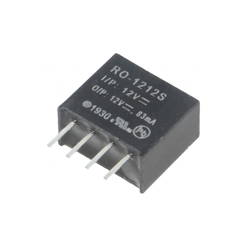 Convertor DC/DC 12V 1W 83mA | Electronic-mag.ro | Componente Electronice Convertor DC/DC 12V 1W 83mA | Electronic-mag.ro | Componente Electronice
