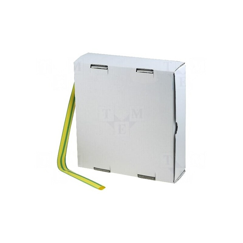 Manson Termocontractabil 6.4mm Galben-Verde 2:1 | Electronic-mag.ro | Componente Electronice