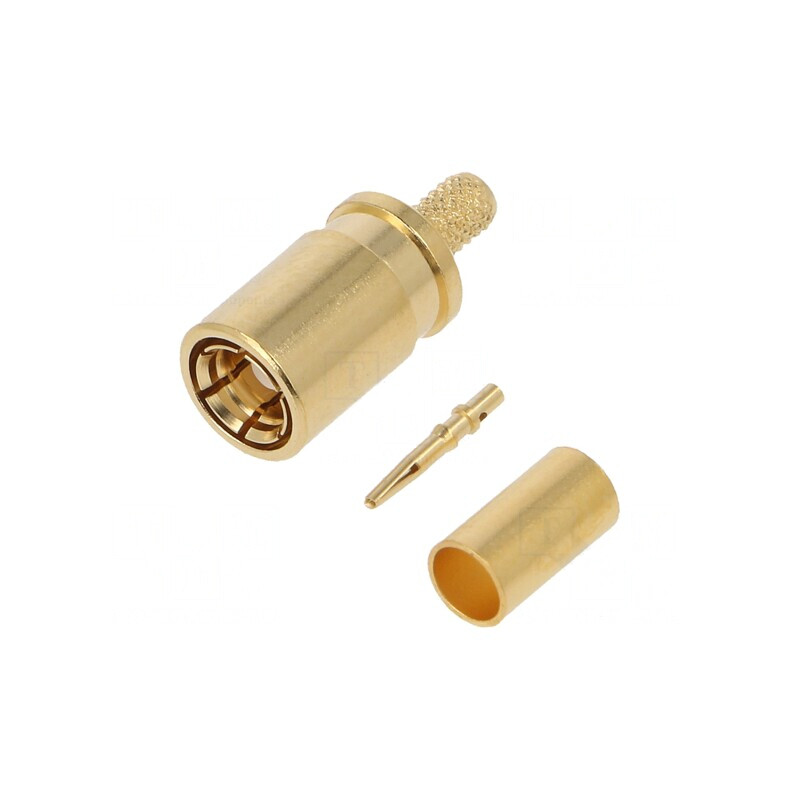 Mufă SMB Mamă Drept 50Ω pentru Cablu KX22A/KX3B/RG174U/RG188(A)/RG316 | Electronic-mag.ro | Componente Electronice