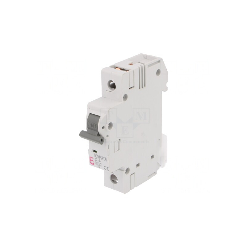 Întrerupător de Supracurent 4A 1P 6kA 230/400VAC | Electronic-mag.ro | Componente Electronice