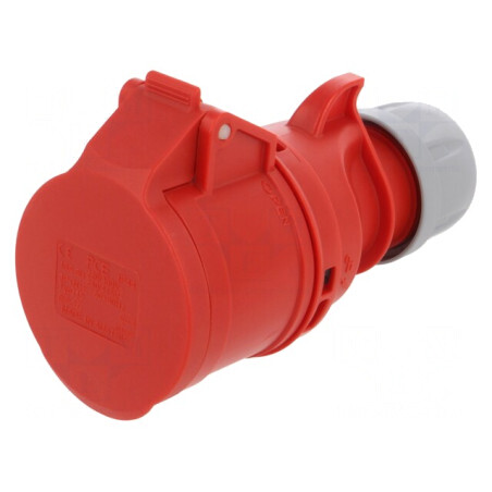 Conector alimentare trifazat 16A 400V IP44 | Electronic-mag.ro | Componente Electronice