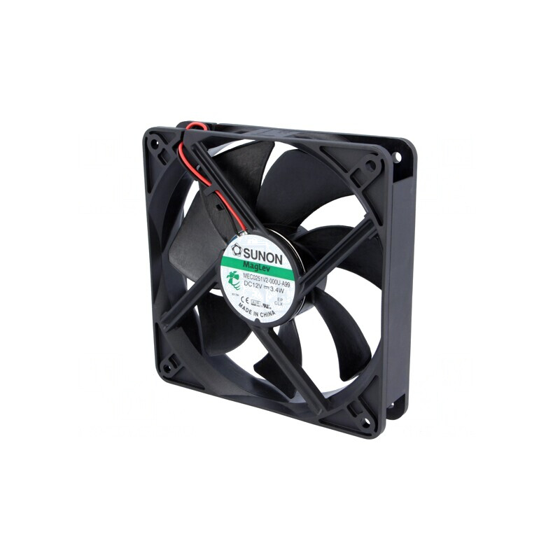 Ventilator DC Axial 12V 120x120mm | Electronic-mag.ro | Componente Electronice