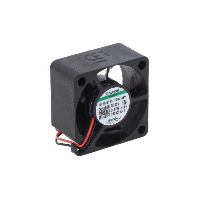 Ventilator DC Axial 12V 30x30x15mm 4.57m3/h | Electronic-mag.ro | Componente Electronice