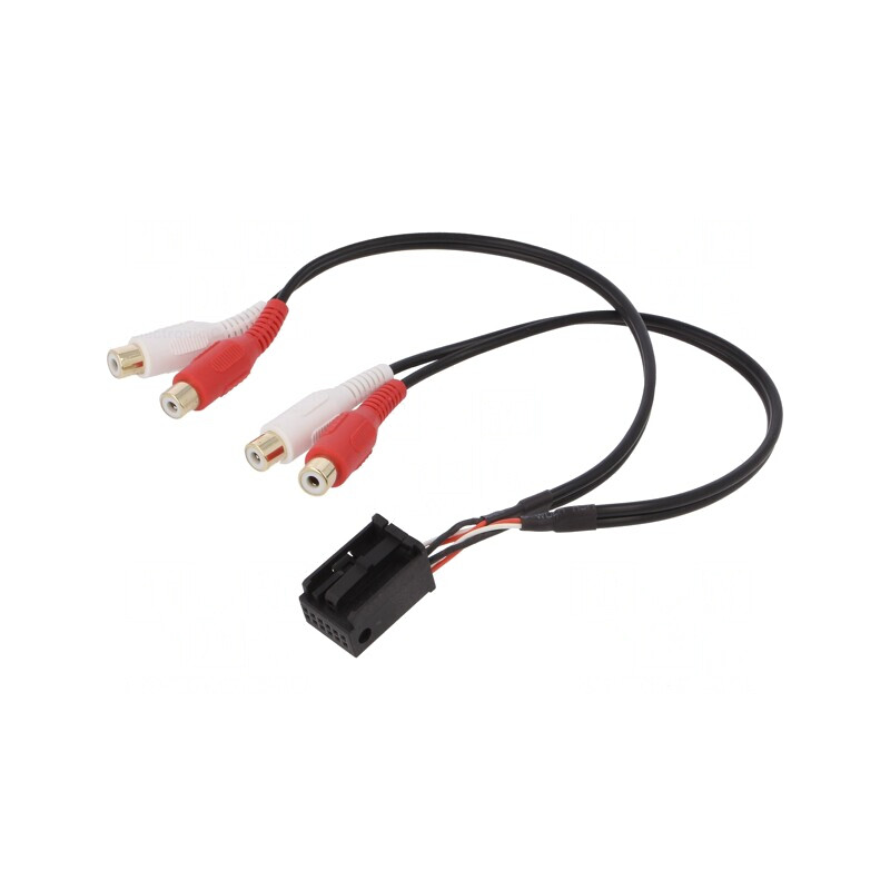 Adaptor RCA Auxiliar pentru Audi, Seat, VW, Škoda | Electronic-mag.ro | Componente Electronice