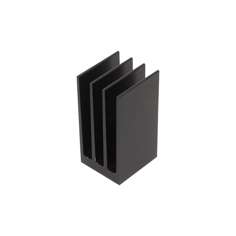 Radiator Extrudat cu Aripioare Negru 37.5x35x70mm | Electronic-mag.ro | Componente Electronice Radiator Extrudat cu Aripioare Negru 37.5x35x70mm | Electronic-mag.ro | Componente Electronice