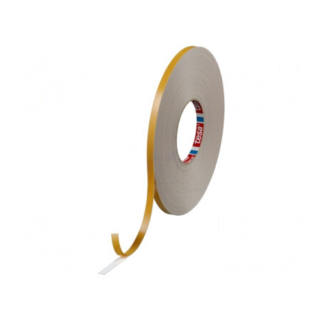 Bandă dublă adezivă acrilică albă 9mm x 25m | Electronic-mag.ro | Componente Electronice