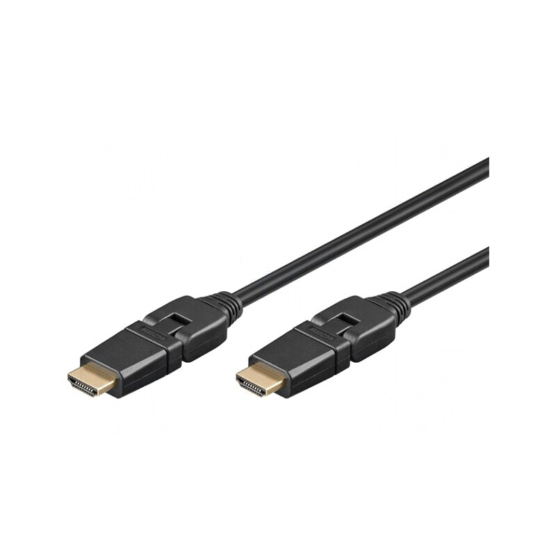 Cablu HDMI 1.4 Mufă Mobilă 90° 5m | Electronic-mag.ro | Componente Electronice
