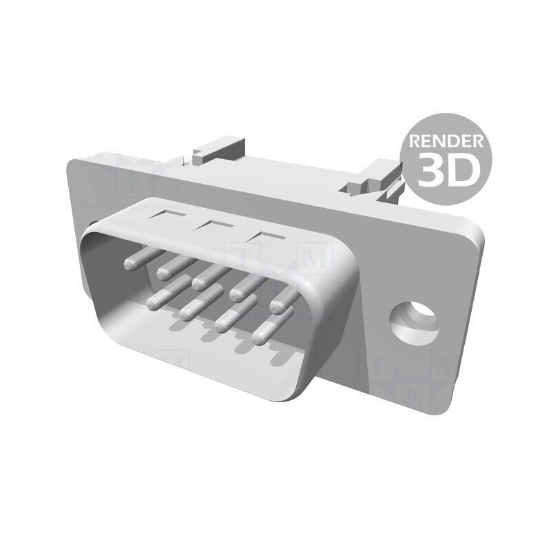 Conector D-Sub 9-Pin Tată pentru Cablu-Bandă IDC 1,27mm | Electronic-mag.ro | Componente Electronice Conector D-Sub 9-Pin Tată pentru Cablu-Bandă IDC 1,27mm | Electronic-mag.ro | Componente Electronice