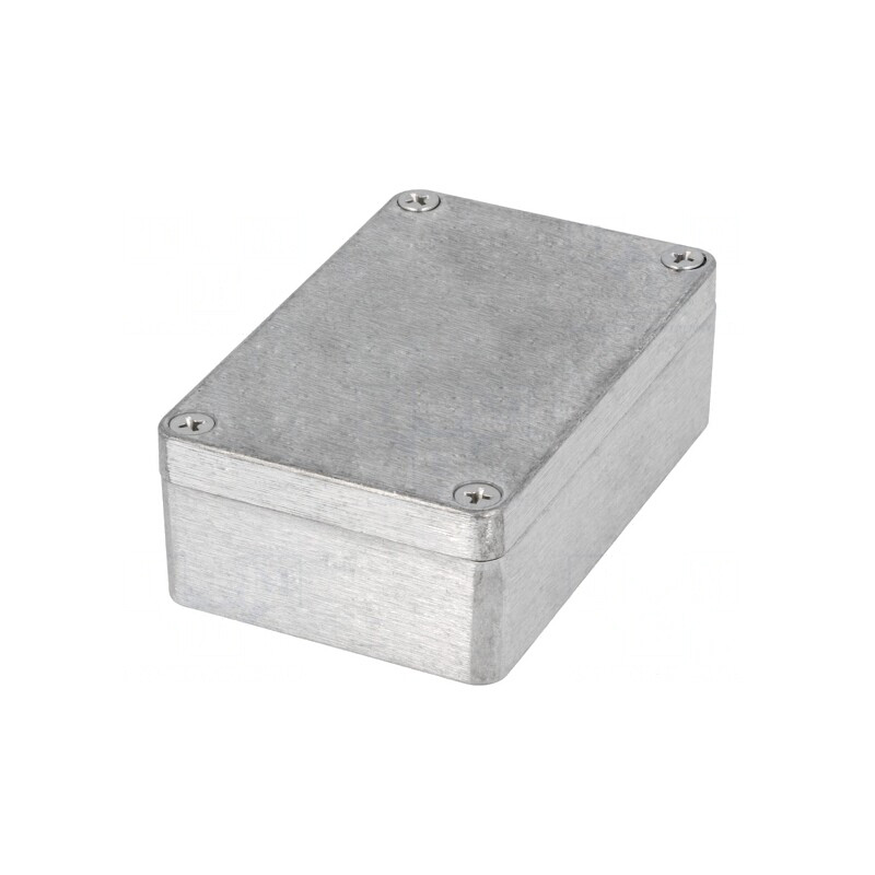 Carcasă Universală Aluminiu 64mm x 98mm x 34mm Naturală | Electronic-mag.ro | Componente Electronice