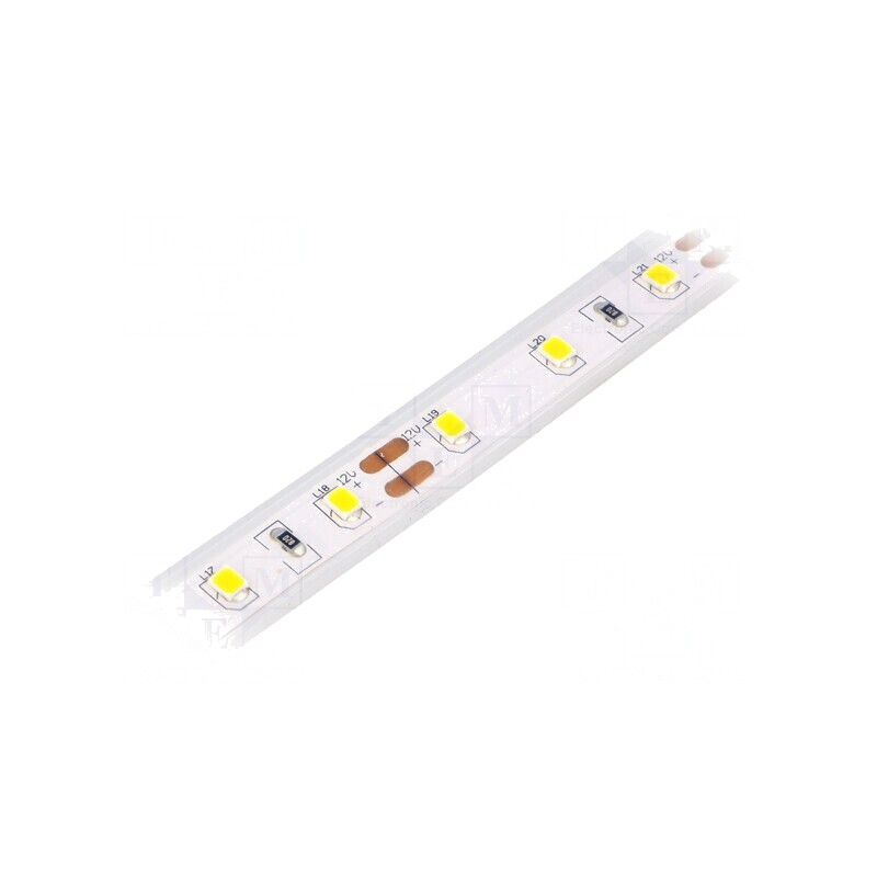 Bandă LED alb cald 12V 60 LED/m IP65 12W/m | Electronic-mag.ro | Componente Electronice