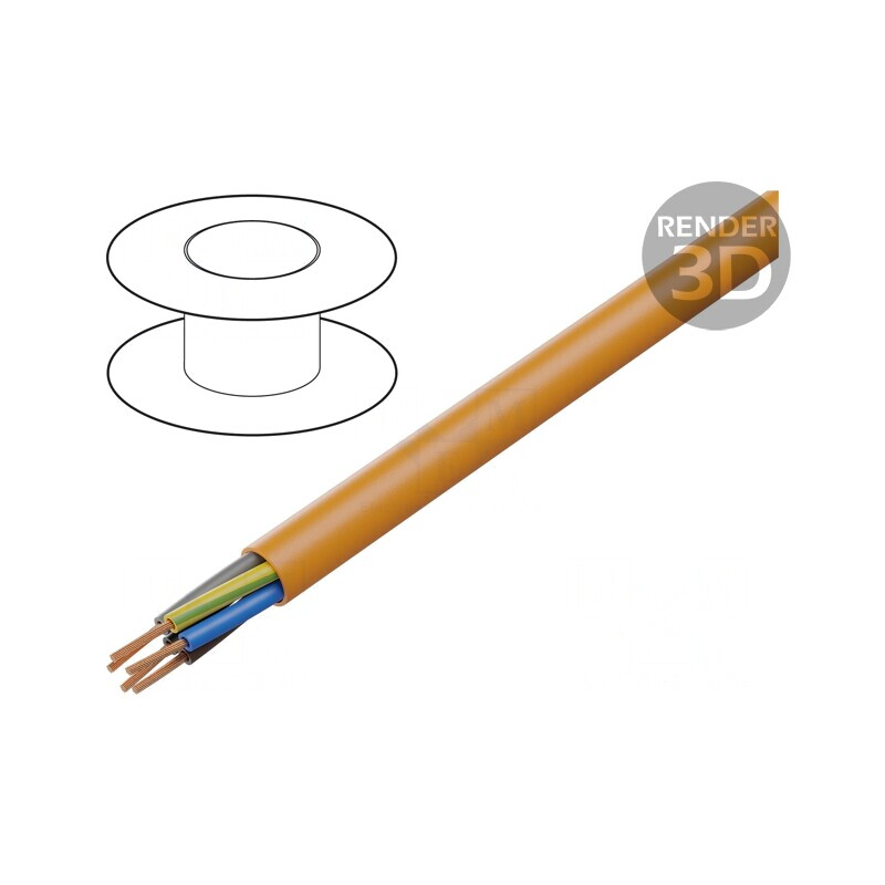 Cablu ÖLFLEX® 500 P 5G1.5mm2 Neecranat 300V/500V Cu Lităț | Electronic-mag.ro | Componente Electronice