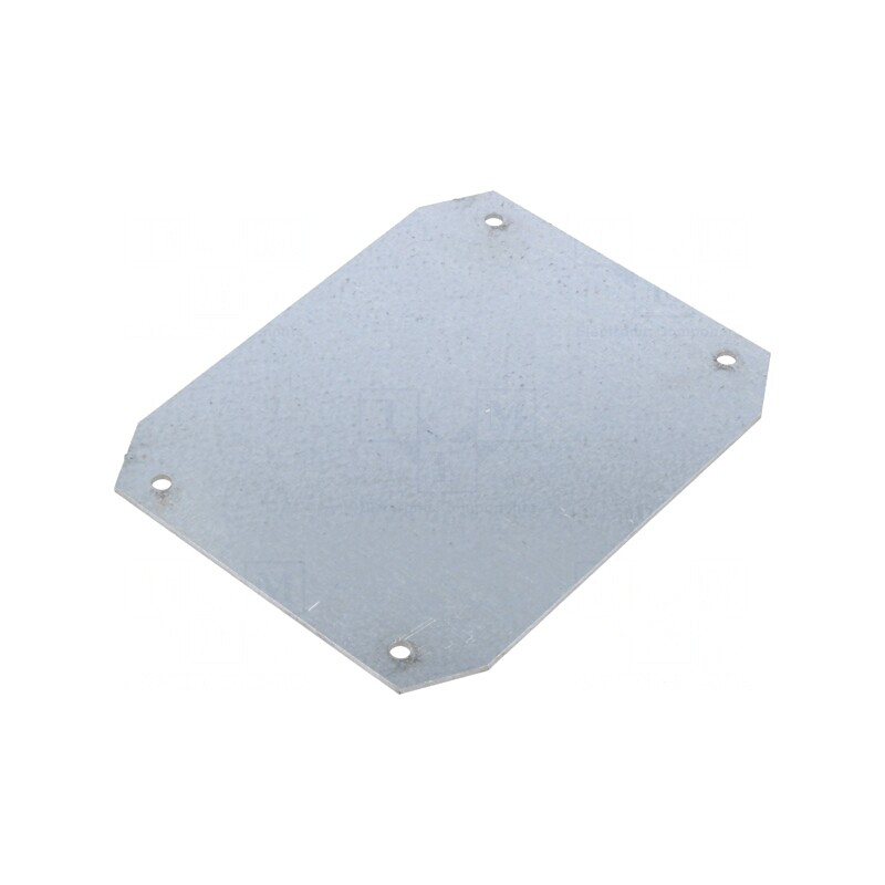 Placă de montare tablă de oțel SCAME ALUBOX | Electronic-mag.ro | Componente Electronice