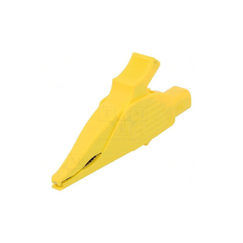 Bornă crocodil galbenă 32A 1kVDC 4mm | Electronic-mag.ro | Componente Electronice Bornă crocodil galbenă 32A 1kVDC 4mm | Electronic-mag.ro | Componente Electronice