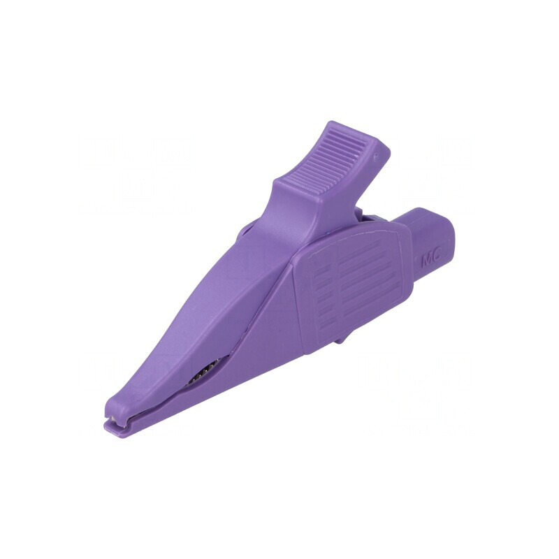 Bornă Crocodil Violet 32A 1kVDC 30mm | Electronic-mag.ro | Componente Electronice Bornă Crocodil Violet 32A 1kVDC 30mm | Electronic-mag.ro | Componente Electronice