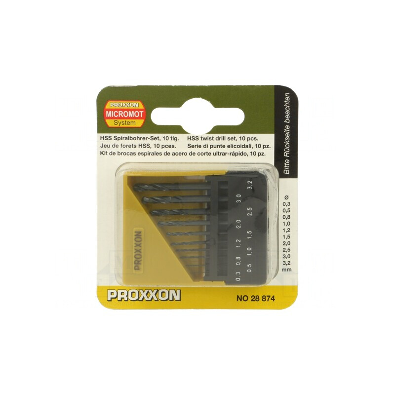 Set Burghie Metal HSS 10 Buc Cutie Metalică | Electronic-mag.ro | Componente Electronice