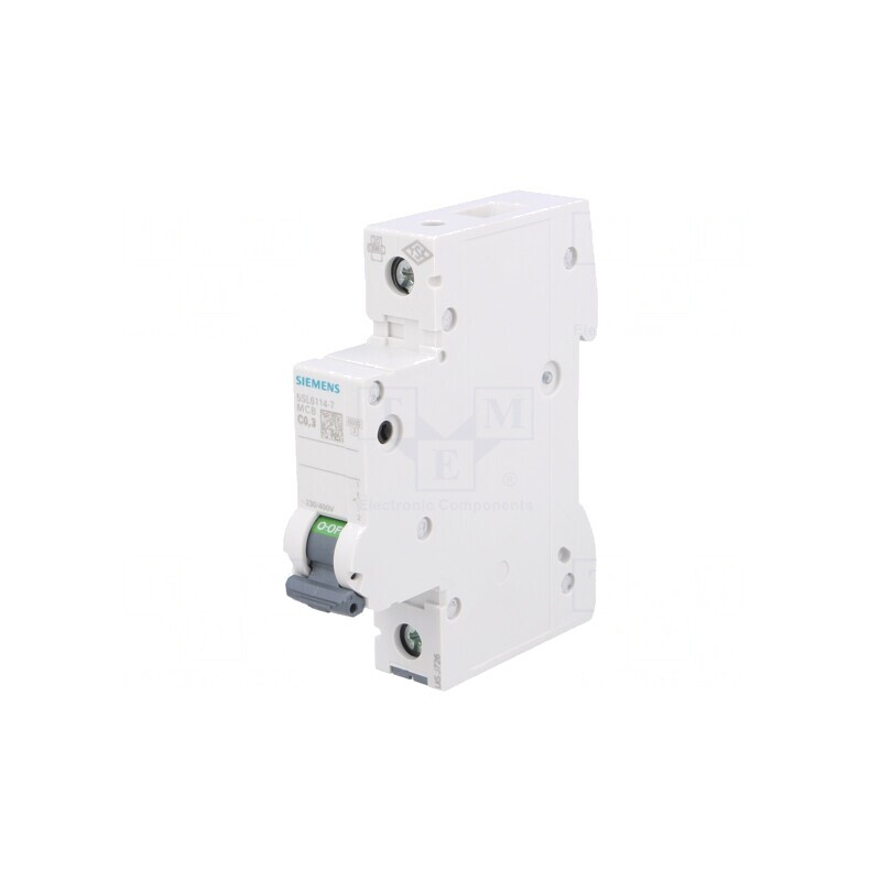 Întrerupător de Supracurent 230V 300mA 1P 6kA | Electronic-mag.ro | Componente Electronice