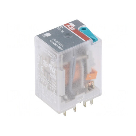 Releu Electromagnetic DPDT 24VDC 12A | Electronic-mag.ro | Componente Electronice