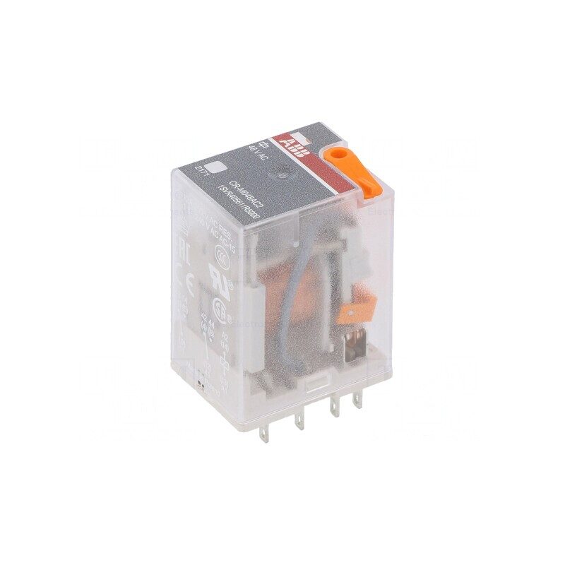 Releu Electromagnetic DPDT 48VAC 12A | Electronic-mag.ro | Componente Electronice