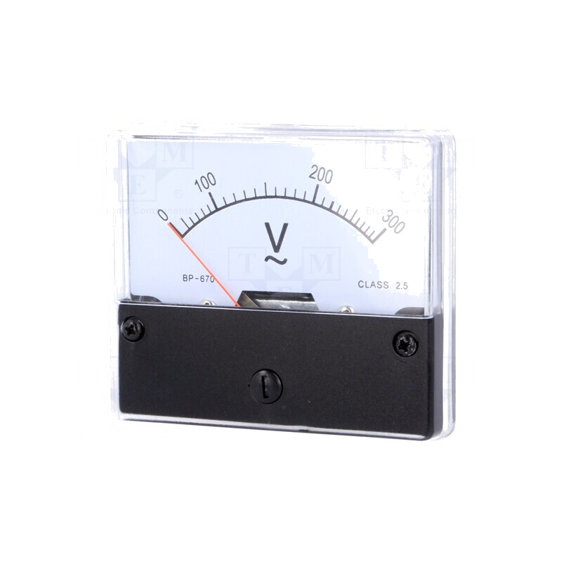 Voltmetru Panou 0-300V Ø52mm | Electronic-mag.ro | Componente Electronice Voltmetru Panou 0-300V Ø52mm | Electronic-mag.ro | Componente Electronice