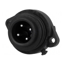 Conector Circular 4 PIN Terminal cu Șurub 400V | Electronic-mag.ro | Componente Electronice