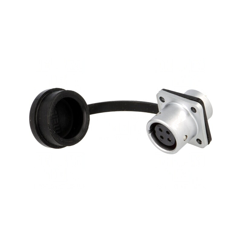 Soclu SF12 mamă 4 pini IP67 5A 200V | Electronic-mag.ro | Componente Electronice