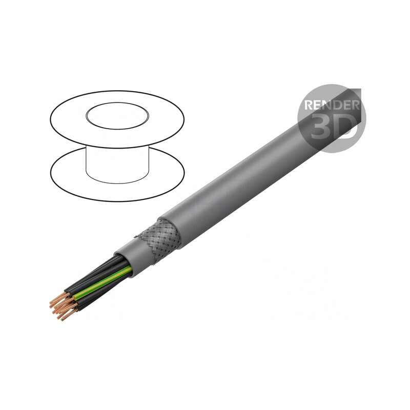 Cablu ÖLFLEX Classic 400 CP 5G1mm2 PUR Gri 300V/500V | Electronic-mag.ro | Componente Electronice