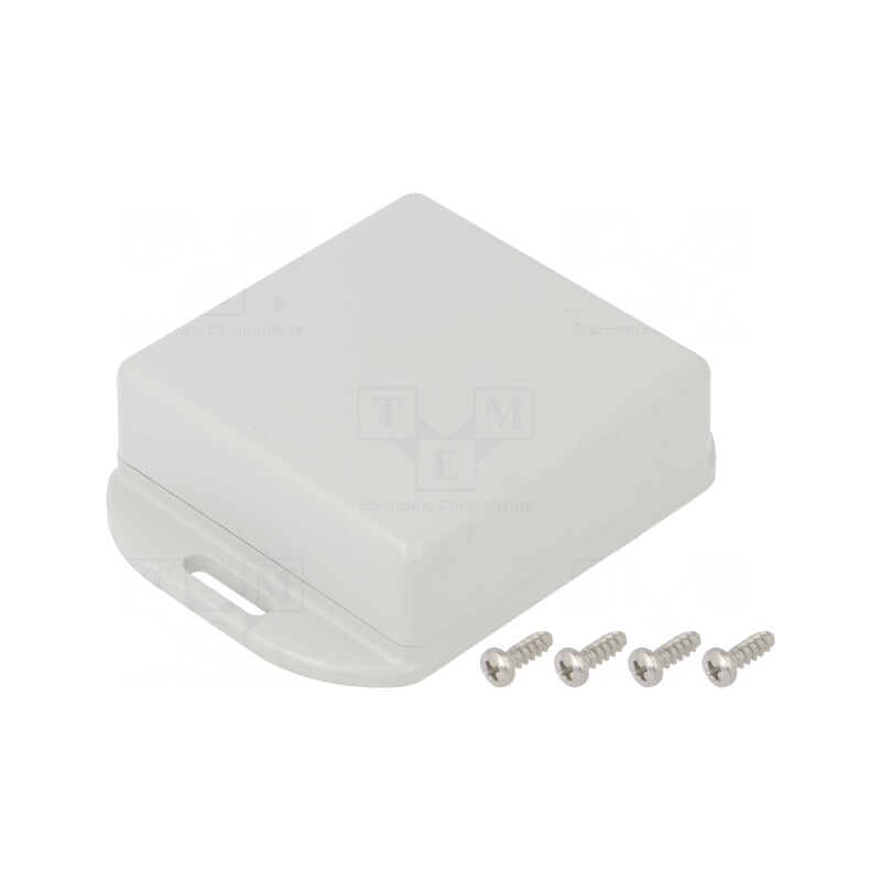 Carcasă Universală 60x60x22mm cu Lame de Fixare | Electronic-mag.ro | Componente Electronice