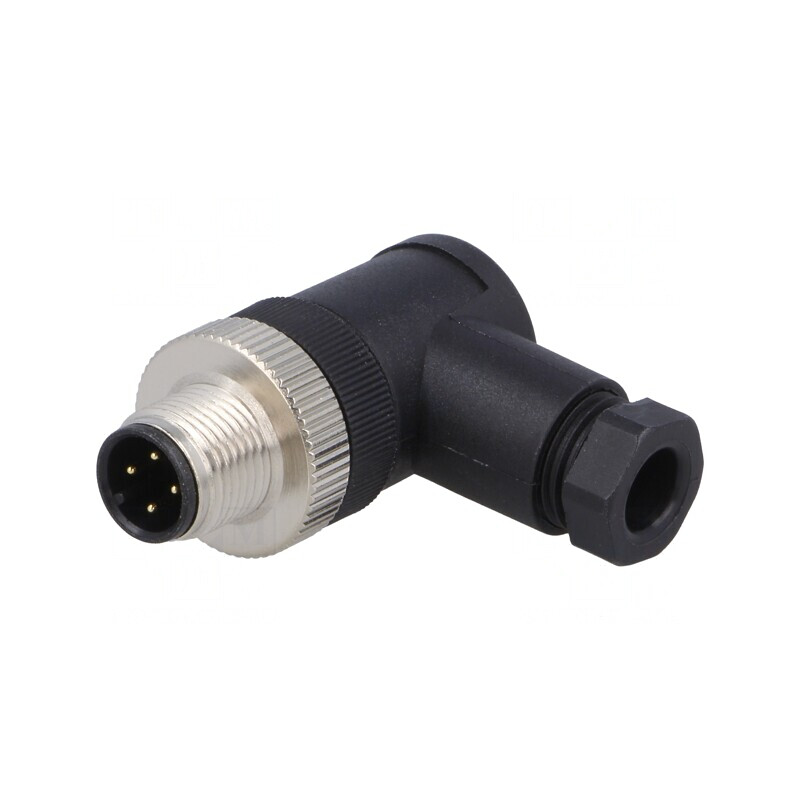 Mufă M12 4-PIN CANopen pe cablu 250V | Electronic-mag.ro | Componente Electronice
