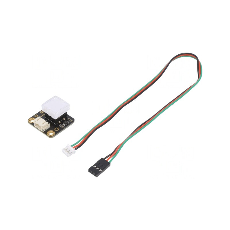 Buton Digital Gravity 3.3-5VDC 27x26.5mm cu Cabluri | Electronic-mag.ro | Componente Electronice