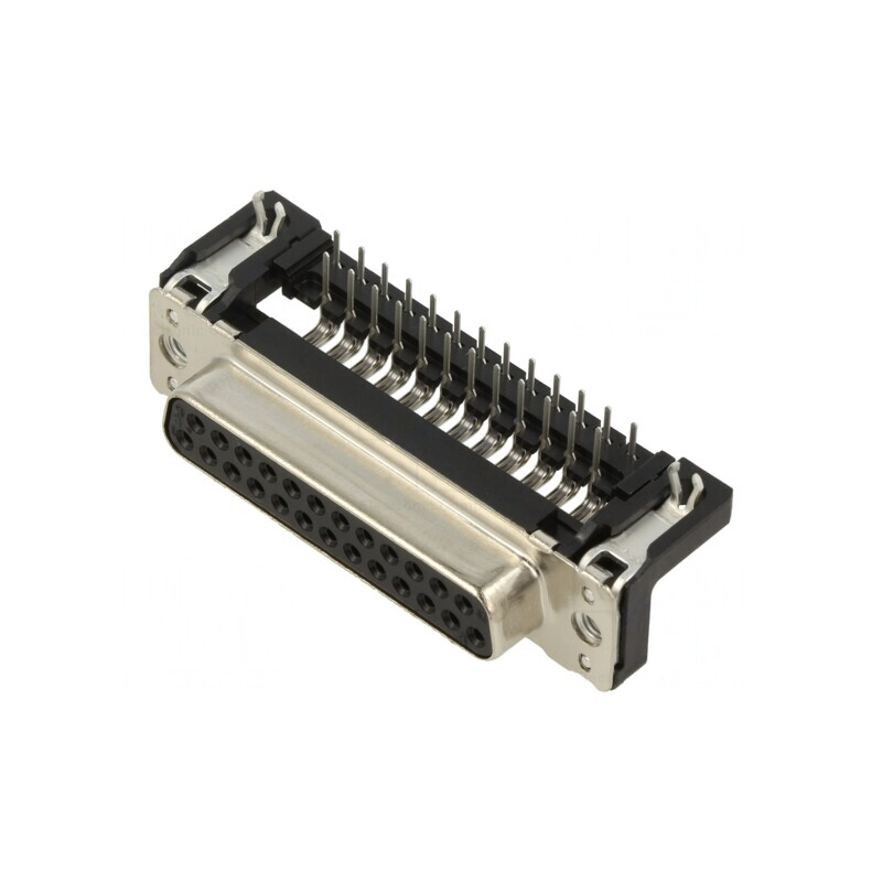Conector D-Sub 25 Pin Soclu 90° THT M3 | Electronic-mag.ro | Componente Electronice Conector D-Sub 25 Pin Soclu 90° THT M3 | Electronic-mag.ro | Componente Electronice