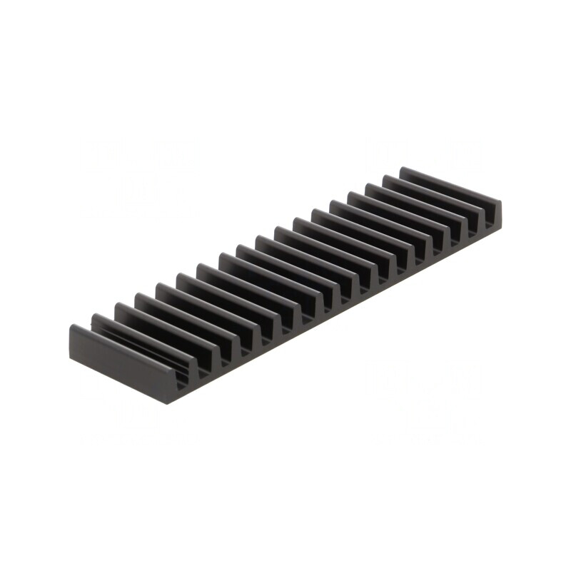 Radiator Aluminiu Anodizat 37.5x140x10mm | Electronic-mag.ro | Componente Electronice