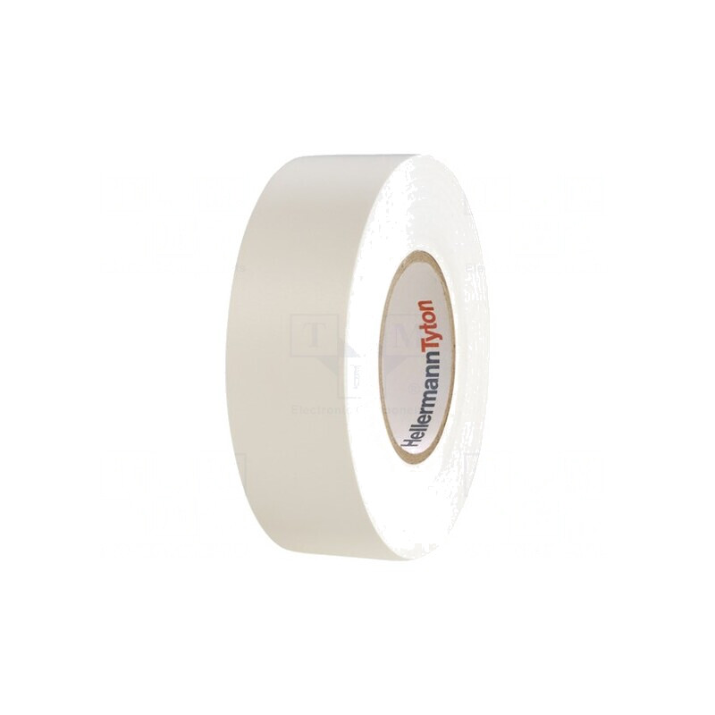 Bandă Electroizolantă PVC Albă 19mm x 20m | Electronic-mag.ro | Componente Electronice