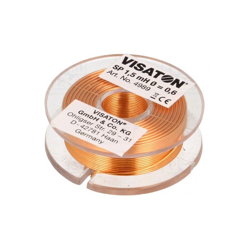 Bobină cu Aer 1,5mH 1,65Ω 43mm 14mm 0,6mm | Electronic-mag.ro | Componente Electronice Bobină cu Aer 1,5mH 1,65Ω 43mm 14mm 0,6mm | Electronic-mag.ro | Componente Electronice