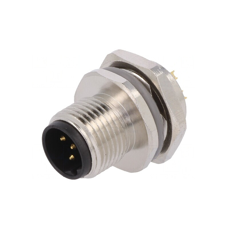 Soclu M12 5 Pin Tată IP67 60V 4A | Electronic-mag.ro | Componente Electronice