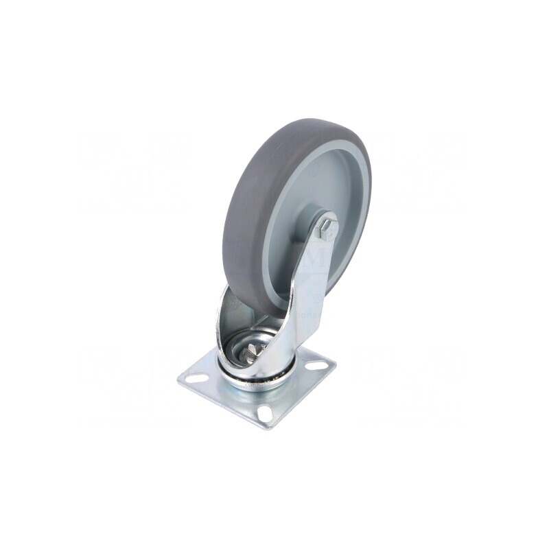 Roată de transport 125mm 120kg | Electronic-mag.ro | Componente Electronice