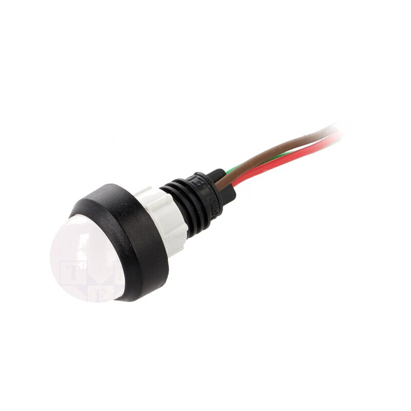 Lampa LED de Control 24V Ø13mm Roșu/Verde | Electronic-mag.ro | Componente Electronice