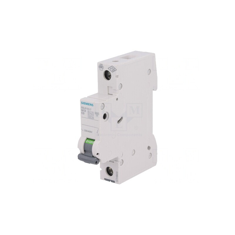 Întrerupător Supracurent 3A 230V 1P C | Electronic-mag.ro | Componente Electronice
