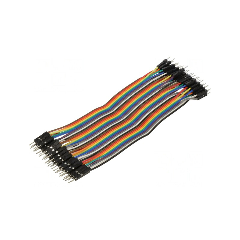 Cablu Conectare 150mm Tată-Tată 40 PIN Colorat | Electronic-mag.ro | Componente Electronice Cablu Conectare 150mm Tată-Tată 40 PIN Colorat | Electronic-mag.ro | Componente Electronice