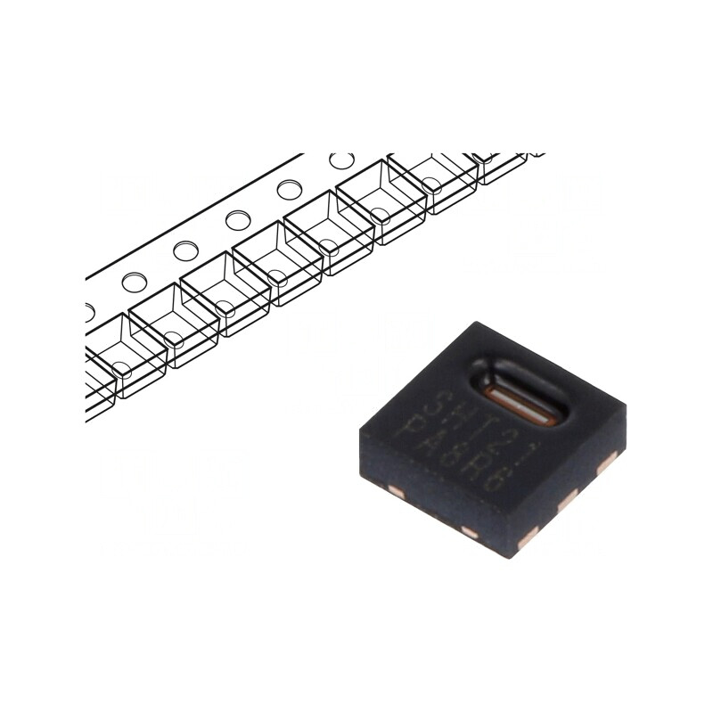 Senzor temperatură și umiditate DFN6 SHT 0-100%RH -40-125°C | Electronic-mag.ro | Componente Electronice