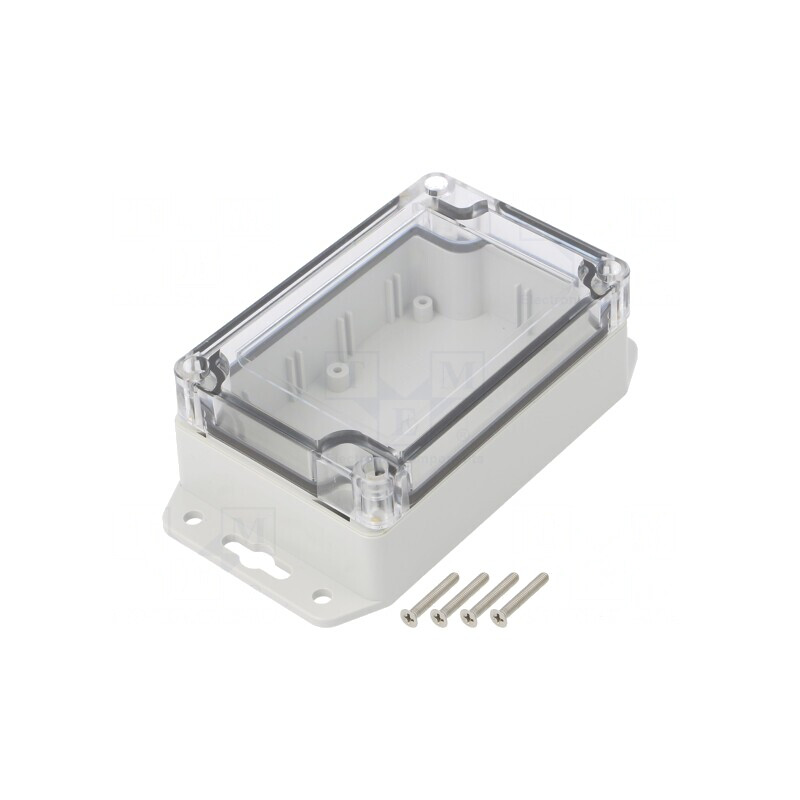 Carcasă Universală ABS Gri IP67 70x105x40mm | Electronic-mag.ro | Componente Electronice
