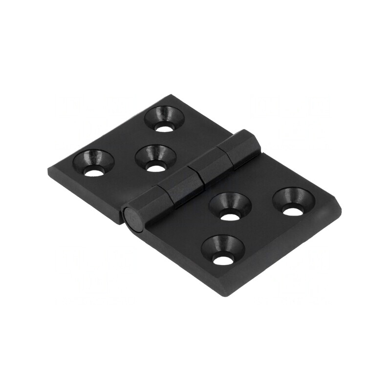 Balama poliamidă 76mm x 50mm cu 6 orificii | Electronic-mag.ro | Componente Electronice