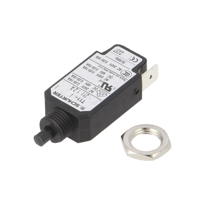 Întrerupător de Supracurent 240VAC 48VDC 1,2A | Electronic-mag.ro | Componente Electronice