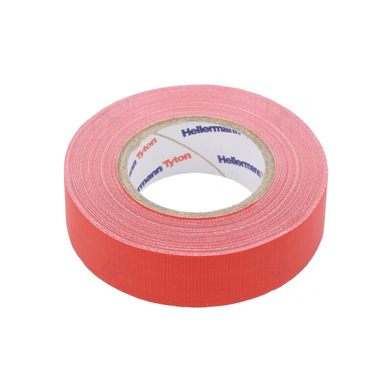 Bandă Textilă Roșie 19mm x 10m | Electronic-mag.ro | Componente Electronice