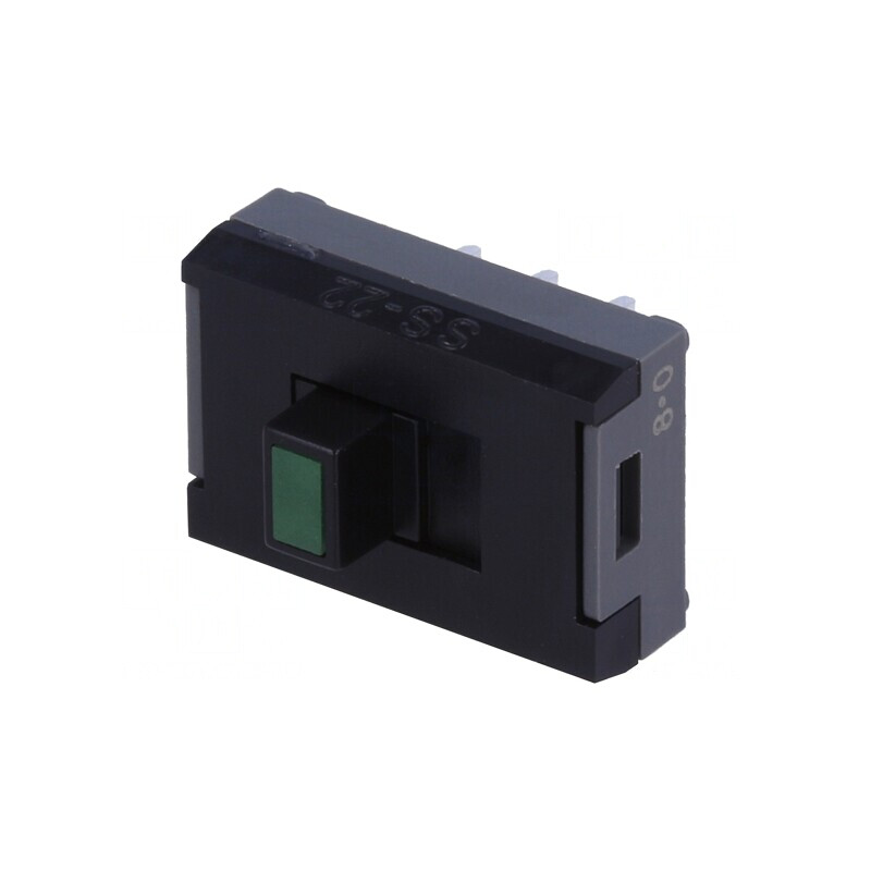 Comutator Glisant DPDT Vertical ON-ON 30V 0.1A | Electronic-mag.ro | Componente Electronice