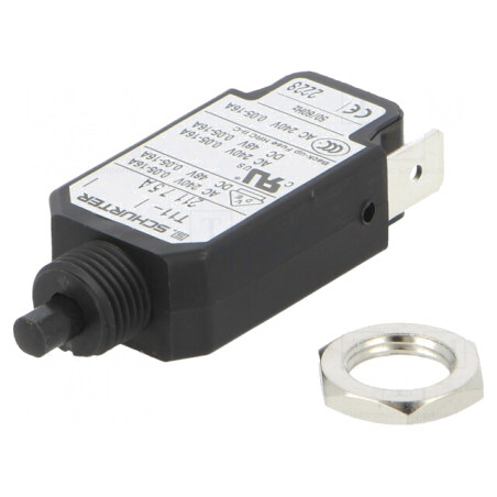 Întrerupător de supracurent 7,5A SPST 240VAC 48VDC | Electronic-mag.ro | Componente Electronice