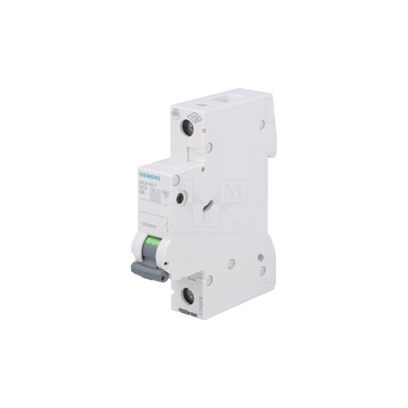 Întrerupător Supracurent 6A 1P 230VAC C | Electronic-mag.ro | Componente Electronice