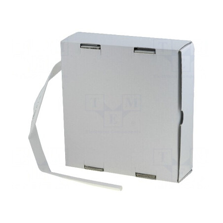 Manșon termocontractabil alb 9,5mm fără adeziv 2:1 | Electronic-mag.ro | Componente Electronice